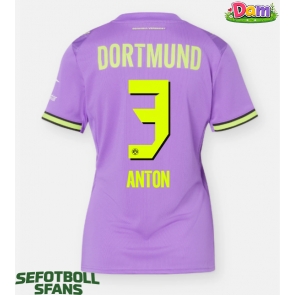 Borussia Dortmund Waldemar Anton #3 Tredje Tröja Kvinnor 2026-27 Kortärmad